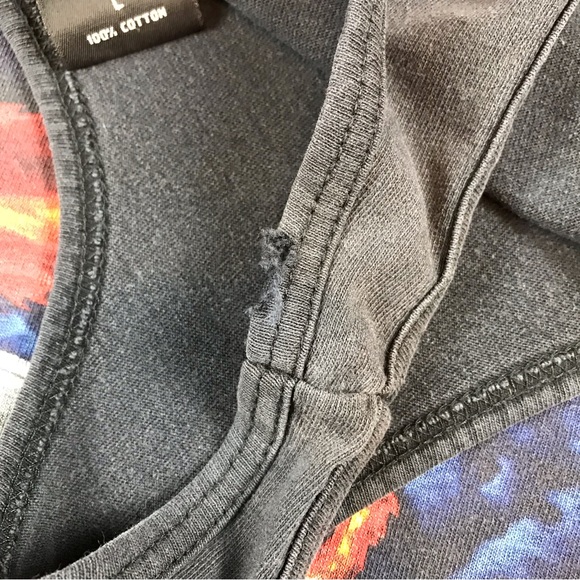 Harley-Davidson Motorcycles Columbia Missouri 1995 Vintage Wolf Pack Tank Top L - Picture 10 of 11